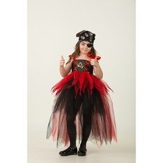 Карнавальный костюм «Пиратка», сделай сам, корсет, ленты, брошки, аксессуары Jeanees