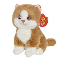 Мягкая игрушка Abtoys Кот рыжий, 19см M4838