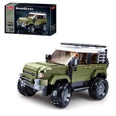 Конструктор Sluban серия Model Brick Джип-внедорожник зеленый 317 деталей M38-B1015