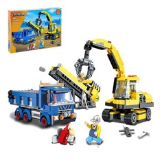 Конструктор «Строительная бригада», 494 детали Keyixing