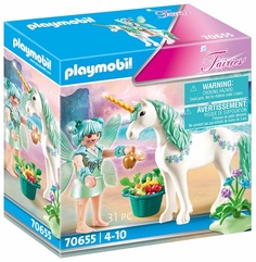 Конструктор Playmobil Фея кормит единорога, арт 70655