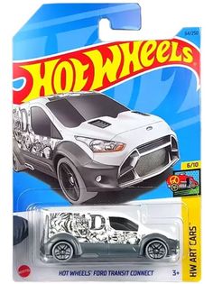 Машинка Hot Wheels HKH50 Ford Transit Connect, металлическая
