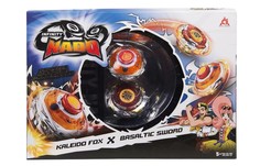 Игровой набор Infinity Nado, 2 волчка Сплит, Kaleido Fox и Basaltic Sword