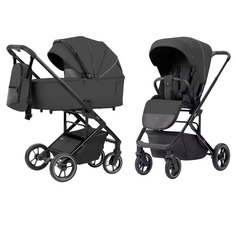 Коляска детская 2в1 Carrello Alfa CRL-6507, Graphite Grey