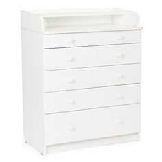 Детский комод BEBIZARO MODERN «NEW» WHITE PREMIUM