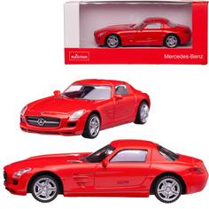 Машина металлическая 1:43 Mercedes SLS, цвет красный 58100R Rastar