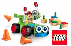 Конструктор LEGO История игрушек Вуди на машине, 69 дет