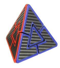 Головоломка Парк Сервис кубик Рубика Пирамида 2x2x2 карбон