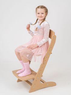 Растущий стул детский Babystul LiteБезПокрытия для школьника