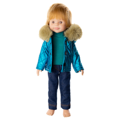 Одежда Кукла Пупс для куклы Paola Reina 34см Зимняя куртка, джинсы и водолазка КуклаПупс