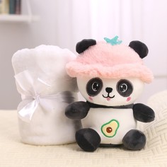 Мягкая игрушка с пледом «Панда» Milo