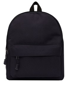 Детский рюкзак BAGS-ART с принтами, унисекс, маленький, черный