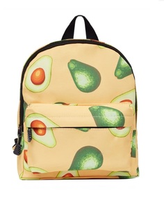 Детский рюкзак BAGS-ART с принтами, унисекс, маленький, оранжевый