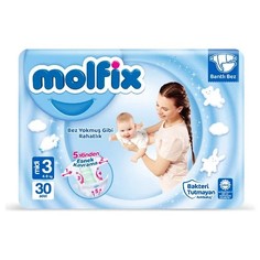 Подгузники molfix 3D MIDI №3 (4-9 кг) 30 шт