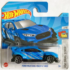 Машинка Hot Wheels HW Drag STRIP Ford Mustang Mach-E 1400, HKK02-N521