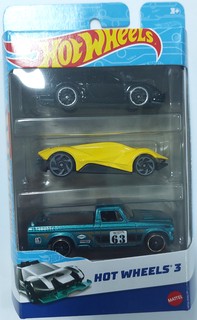 Набор из 3 машинок Hot Wheels, K5904-byg