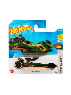 Машинка Hot Wheels коллекционная (оригинал) HOT WIRED зеленый