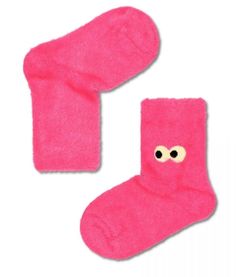 Детские носки Kids Eye See You Sock с глазками Happy socks розовый 2-3Y