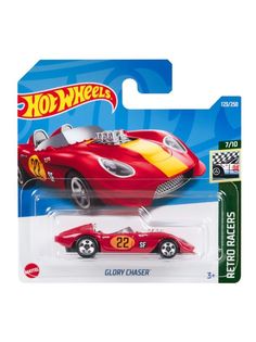 Машинка Hot Wheels коллекционная (оригинал) GLORY CHASER красный