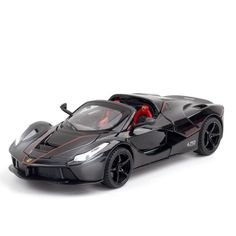 Машинка металлическая Элемент Ferrari LaFerrari 1:24, коллекционная