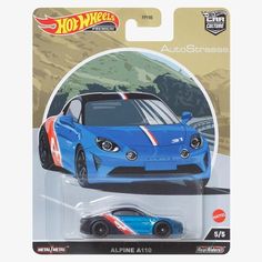 Машинка Hot Wheels FPY86-HCK17 Premium Car Culture металлическая Alpine A110