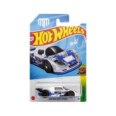 Машинка Hot Wheels легковая машина HKG58 металлическая Mad Mike Drift Attack