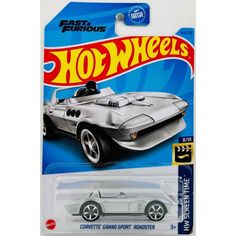 Машинка Hot Wheels легковая машина HKH90 металлическая CORVETTE GRAND SPORT ROADSTER