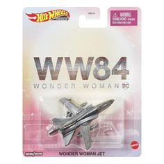 Машинка Hot Wheels самолет DMC55-GJR53 Premium DC металлическая Wonder Woman Jet