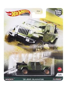 Машинка Hot Wheels джип FPY86/GRJ86 PREMIUM CAR CULTURE 20 JEEP GLADIATOR FPY86/GRJ86