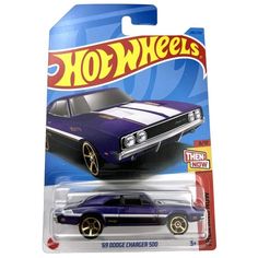 Машинка Hot Wheels легковая машина HKJ46 металлическая 69 Dodge Charger 500