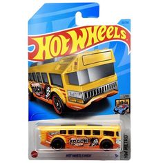 Машинка Hot Wheels автобус HKJ68 металлическая High желтый