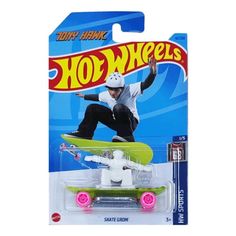 Машинка Hot Wheels багги HKK42 металлическая SKATE GROM салатовый