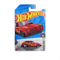 Машинка Hot Wheels легковая машина HKH35 металлическая 76 Chevy Chevette красный