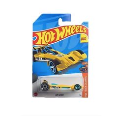 Машинка Hot Wheels легковая машина HKK27 металлическая Hot Wired желтый