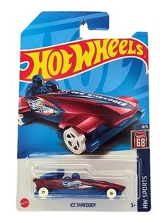 Машинка Hot Wheels снегоход HKH82 металлическая ICE SHREDDER бородовый