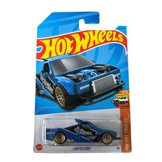 Машинка Hot Wheels пикап HKK60 металлическая Limited Grip синий
