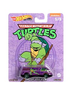 Машинка Hot Wheels фургон DLB45/HCN93 PREMIUM TURTLES DREAM VAN XGW DLB45/HCN93