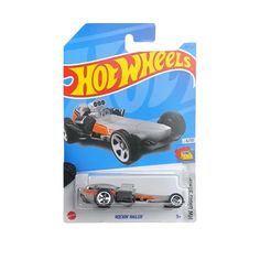 Машинка Hot Wheels легковая машина HKK05 металлическая Rockin Railer серый