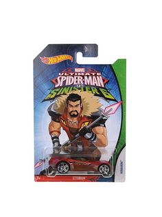 Машинка Hot Wheels легковая машина DTN69 MARVEL ETTORIUM красный DTN69