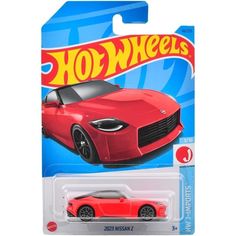 Машинка Hot Wheels легковая машина HKK64 металлическая 2023 NISSAN Z красный