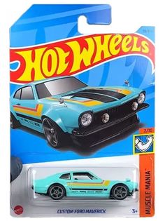 Машинка Hot Wheels легковая машина HKJ53 металлическая CUSTOM FORD MAVERICK