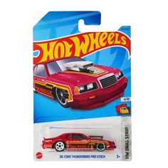 Машинка Hot Wheels легковая машина HKK03 металлическая 86 Ford Thunderbird Pro Stock