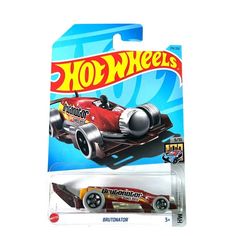 Машинка Hot Wheels легковая машина HKG96 металлическая Brutonator бордовый