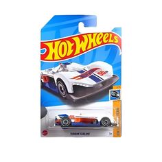 Машинка Hot Wheels легковая машина HKK38 металлическая Turbine Sublime белый;синий