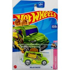 Машинка Hot Wheels фургон HKJ93 металлическая ROLLER TOASTER салатовый