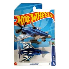 Машинка Hot Wheels легковая машина HKK52 металлическая Poison Arrow синий