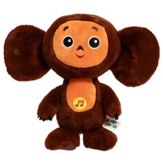 Мягкая игрушка Мульти-Пульти Чебурашка, 20 см, музыкальный чип, коричневый