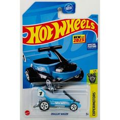 Машинка Hot Wheels багги HKK71 металлическая DRAGGIN WAGON голубой