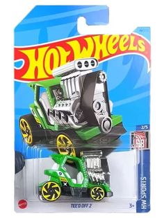 Машинка Hot Wheels багги HKH80 металлическая TEED OFF 2 зеленый