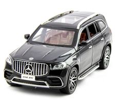 Машинка металлическая Элемент Mercedes-benz GLS63 AMG 1:24, black